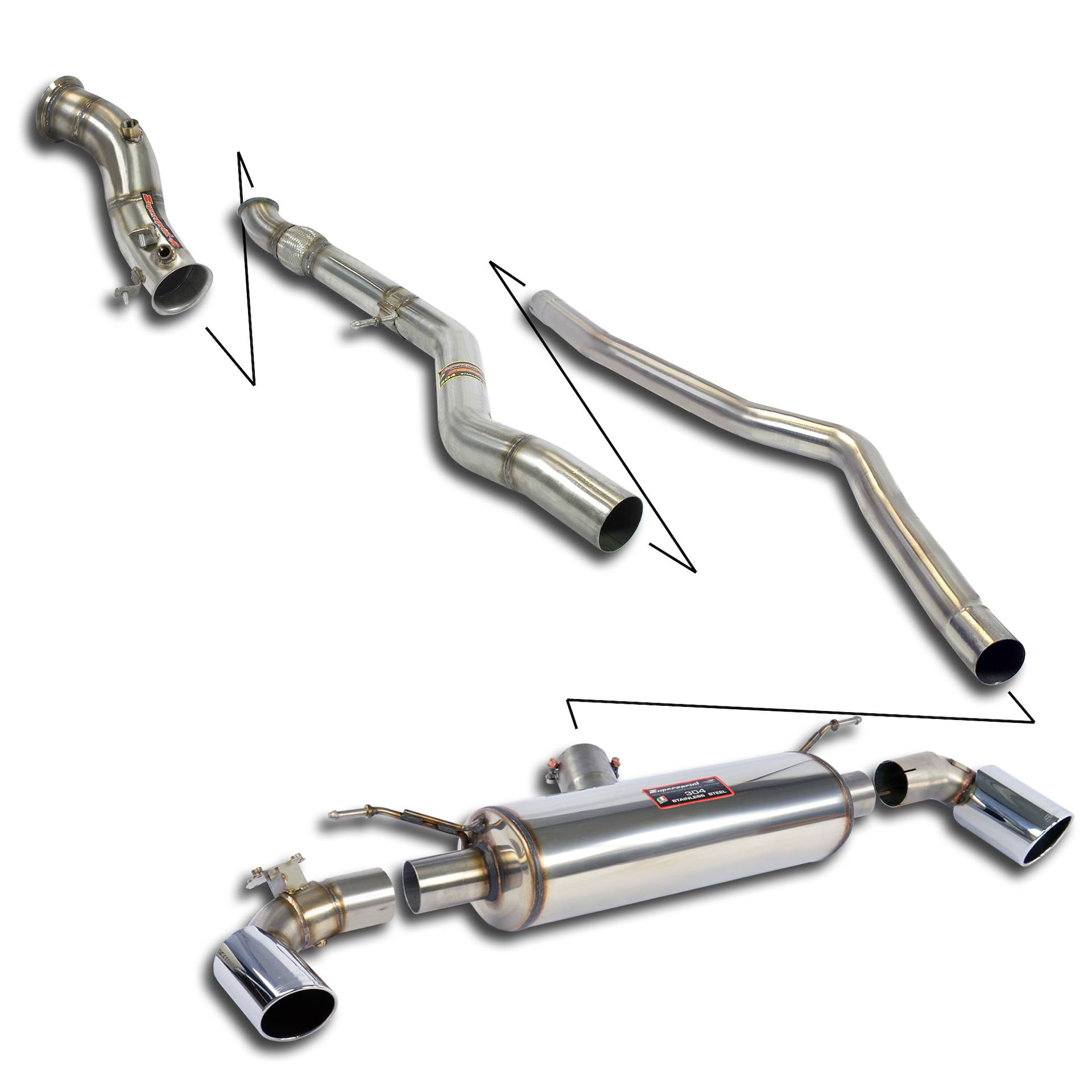 Track Performance pack with valve (models until 07/2013) 